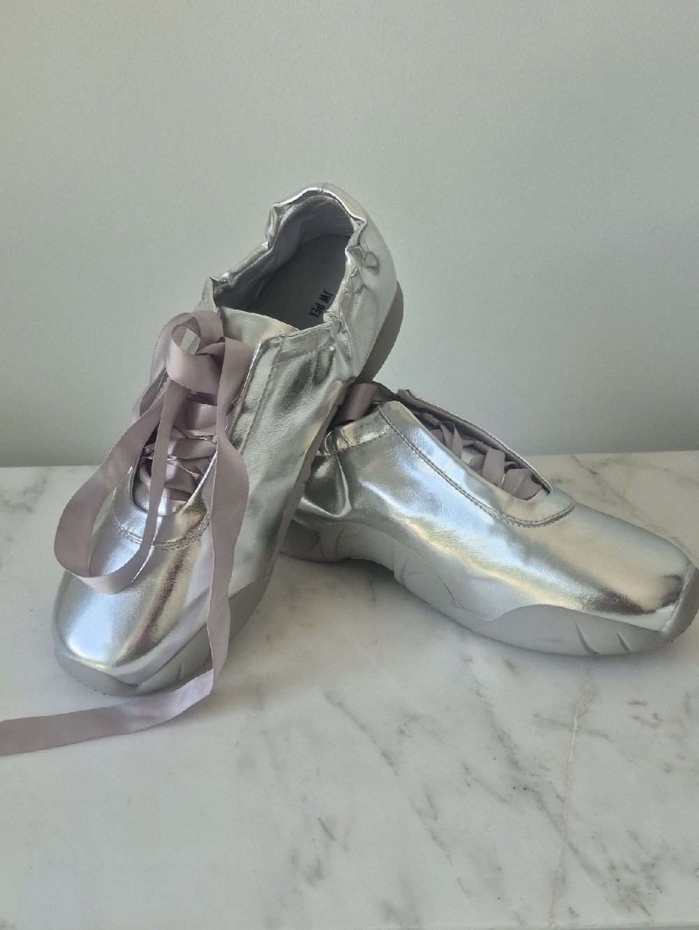 JW PEI White Textured Sole Detail